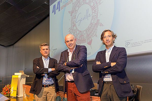 Enrique Gómez Gracia, Vicente Pascual Fuster y Pablo Pérez Martínez.