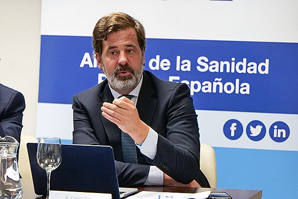 Carlos Rus, presidente de la Alianza de la Sanidad Privada Española (ASPE).
