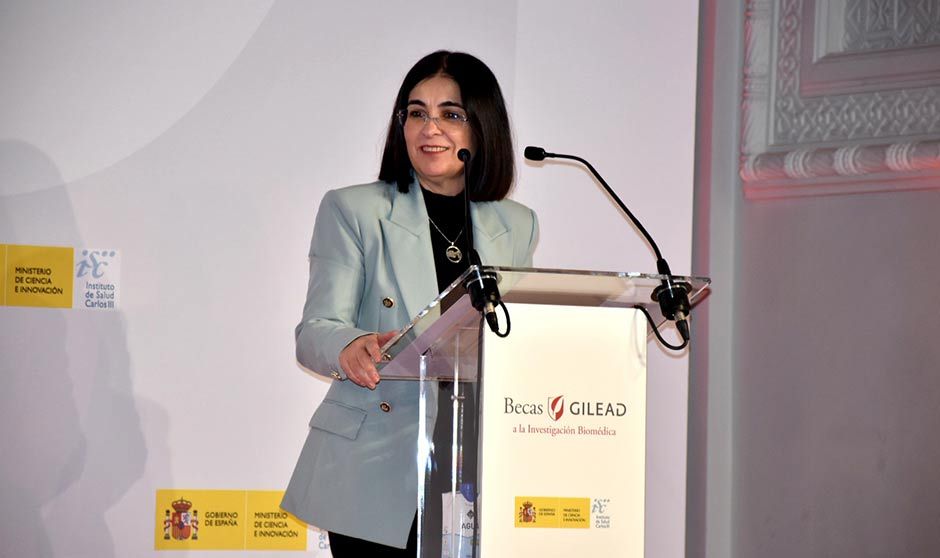 Carolina Darias, ministra de Sanidad.