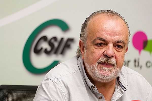 Fernando Hontangas, presidente del área de Sanidad de CSIF.