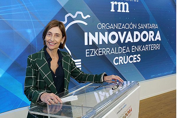 María Luz Marqués, directora gerente de la OSI de Cruces.