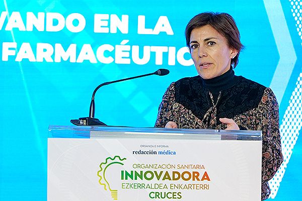 Monike de Miguel, jefa del Servicio de Farmacia de la Organización Sanitaria Integrada (OSI) Ezkerraldea Enkarterri Cruces.
