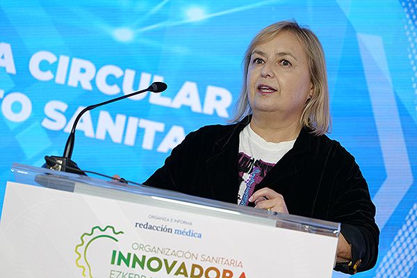 Elisa Gómez, directora Económico-Financiera de la Organización Sanitaria Integrada (OSI) Ezkerraldea Enkarterri Cruces.