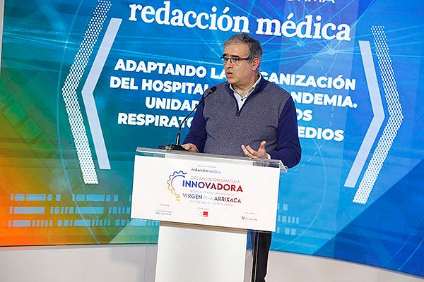 El facultativo detalla la adaptación del hospital para la UCRI.