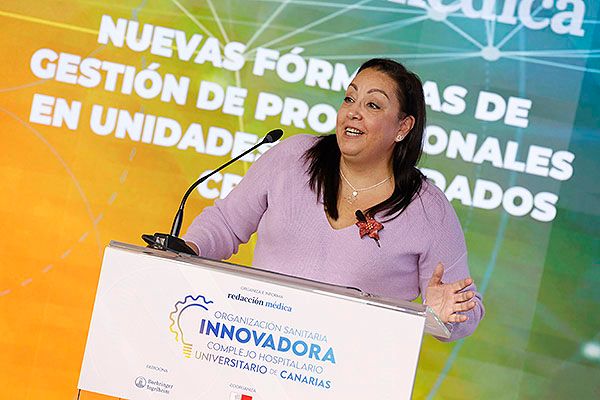 María Loreto, directora de Enfermería del Complejo Hospitalario Universitario de Canarias.