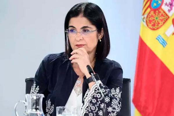 La ministra de Sanidad, Carolina Darias.