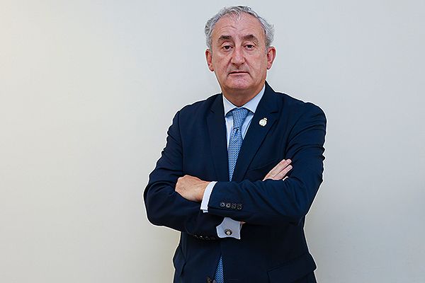 Tomás Cobo, presidente del Consejo General de Colegios Oficiales de Médicos.