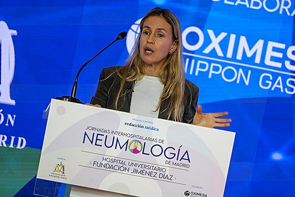 María Fernanda Troncoso, especialista del Servicio de Neumología del Hospital Universitario Fundación Jiménez Díaz.
