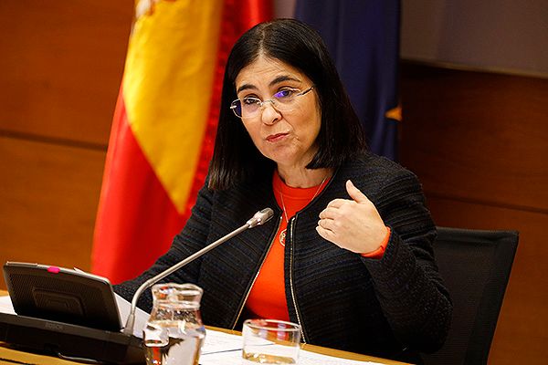 Carolina Darias, ministra de Sanidad.