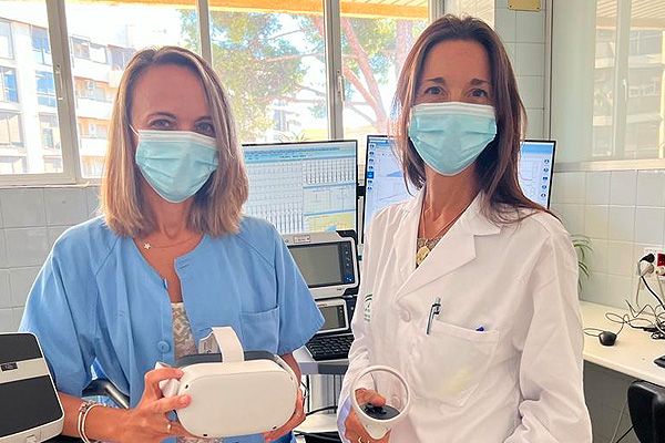Inmaculada Guillén y Mar Martínez, cardióloga pediátrica del Hospital Virgen del Rocío y cardiólogoa del Hospital Virgen Macarena, respectivamente.