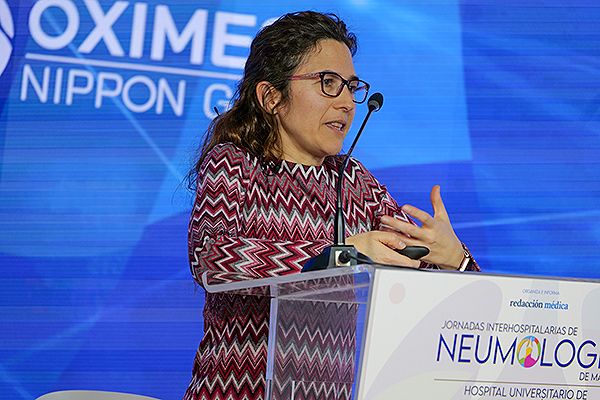 Iciar Galicia Martín, médica especialista del Servicio en el Hospital de Torrejón.
