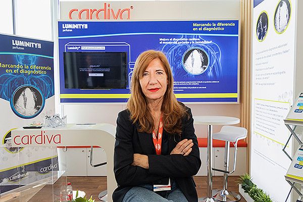 Dolores Mesa, jefa de Sección de Técnicas Diagnósticas no Invasivas del Servio de Cardiología del Hospital Universitario Reina Sofía de Córdoba.