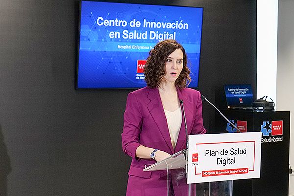 Isabel Díaz Ayuso, presidenta de la Comunidad de Madrid.