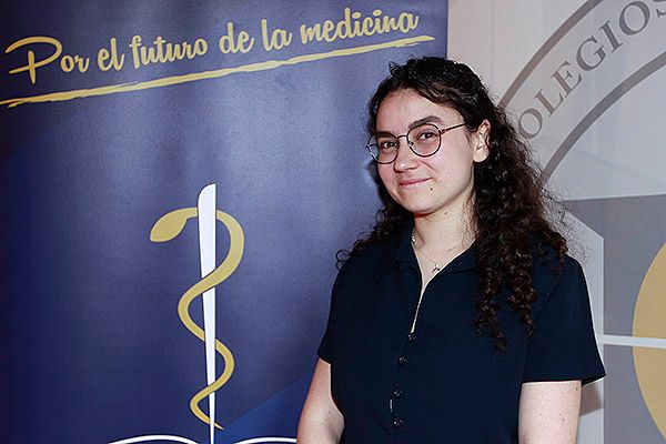 María Valderrama López, Presidenta del Consejo Estatal de Estudiantes de Medicina (CEEM).