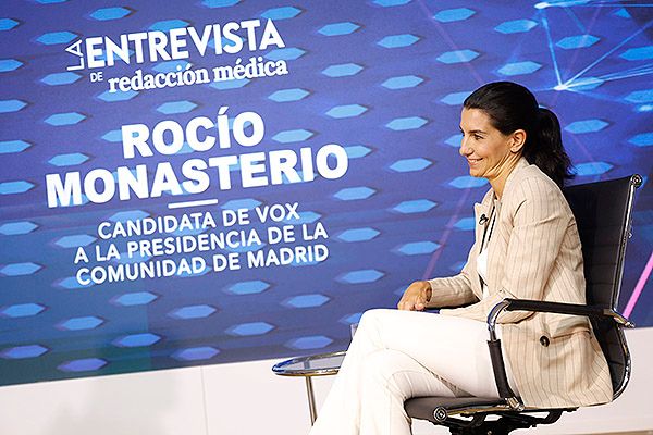 Monasterio: Queremos bajar impuestos con una reducción del gasto político, no del sanitario.
