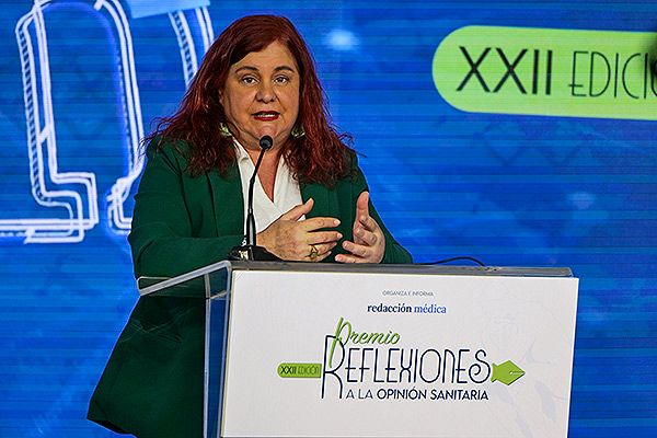 Celia Gómez ha puesto en valor el largo recorrido de Redacción Médica en el sector de la sanidad.