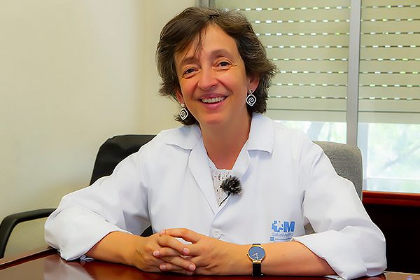 Esther Pérez, jefa de imagen cardíaca en Cardiología en La Paz.