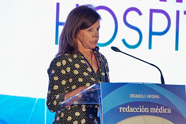 Olga Delgado, presidenta de la Sociedad Española de Farmacia Hospitalaria (SEFH).