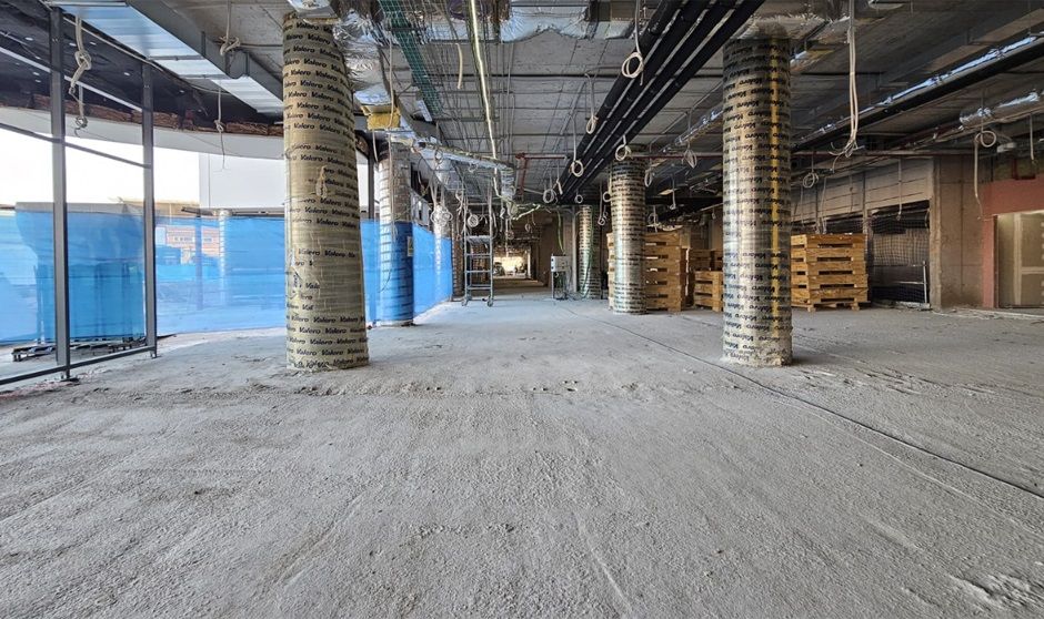 Las obras estarán terminadas antes de final de año.