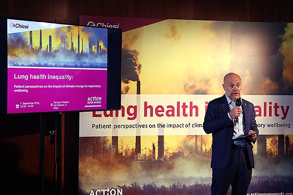 Alessandro Chiesi, presidente de la farmacéutica Chiesi, apuesta por crear políticas de salud holísticas.