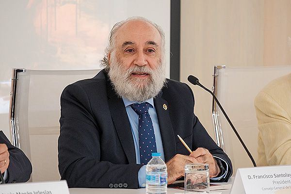 Francisco Santolaya, presidente del Consejo General de la Psicología de España. 