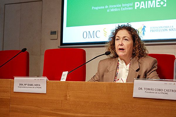 María Isabel Moya, vicepresidenta primera de la Fundación para la Protección Social de la Organización Médica Colegial (Fpsomc).