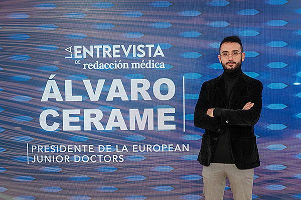 Álvaro Cerame, presidente de la European Junior Doctors. 