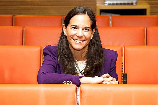 Ángela Lamarca, óncologa en el Hospital Universitario Fundación Jiménez Díaz y press officer de ESMO 2023.