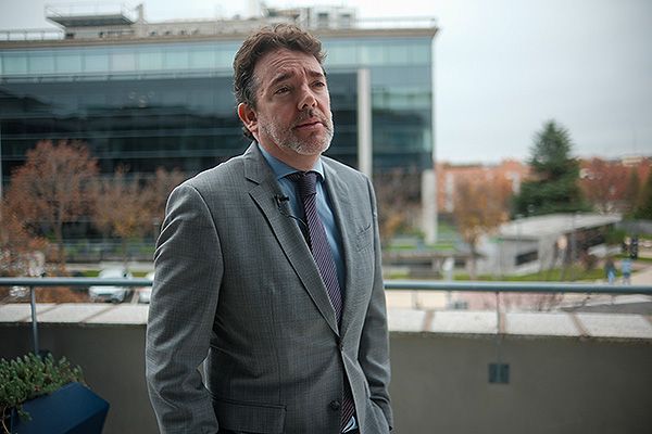 Ignacio V. Martiarena, durante la entrevista con Redacción Médica.
