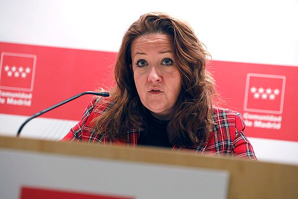 Fátima Matute, consejera de Sanidada de la Comunidad de Madrid.