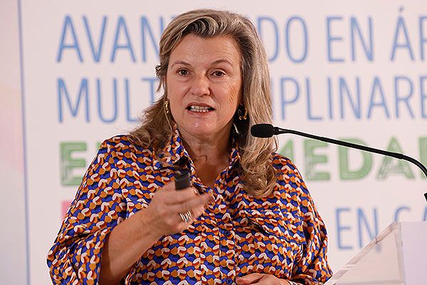Eloína Núñez, gerente del Área Sanitaria de Santiago de Compostela y Barbanza del Servicio Gallego de Salud.