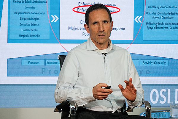 Xabier Zubeldia, subdirector médico de la OSI Donostialdea.