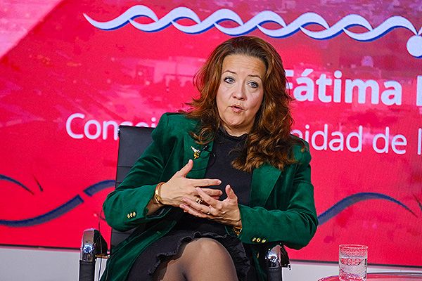 Fátima Matute, consejera de Sanidad de la Comunidad de Madrid.