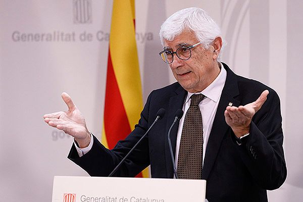 Manel Balcells, consejero de Salut de Cataluña.