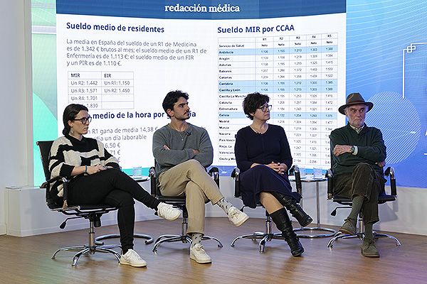 La media de los sueldos de los residentes en la actualidad varía desde los 1.342 euros brutos al mes de un MIR hasta los 1.110 euros brutos para un PIR.