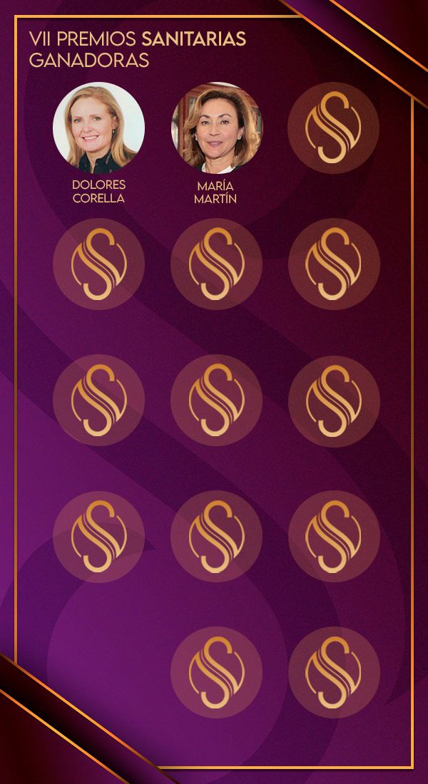 Ganadoras de los VII Premios Sanitarias.