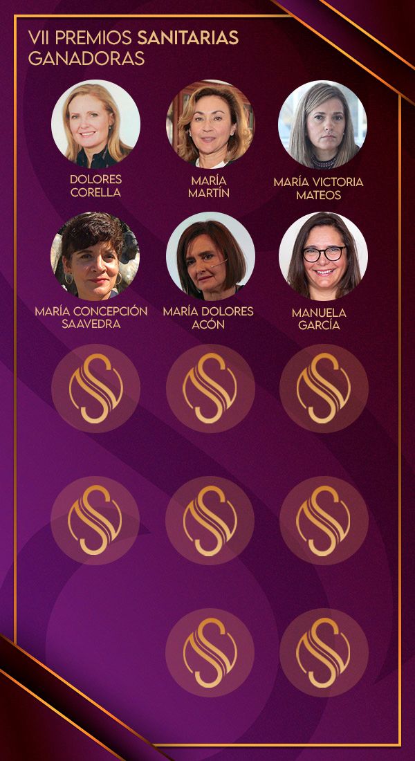 Ganadoras del VII Premios Sanitarias.