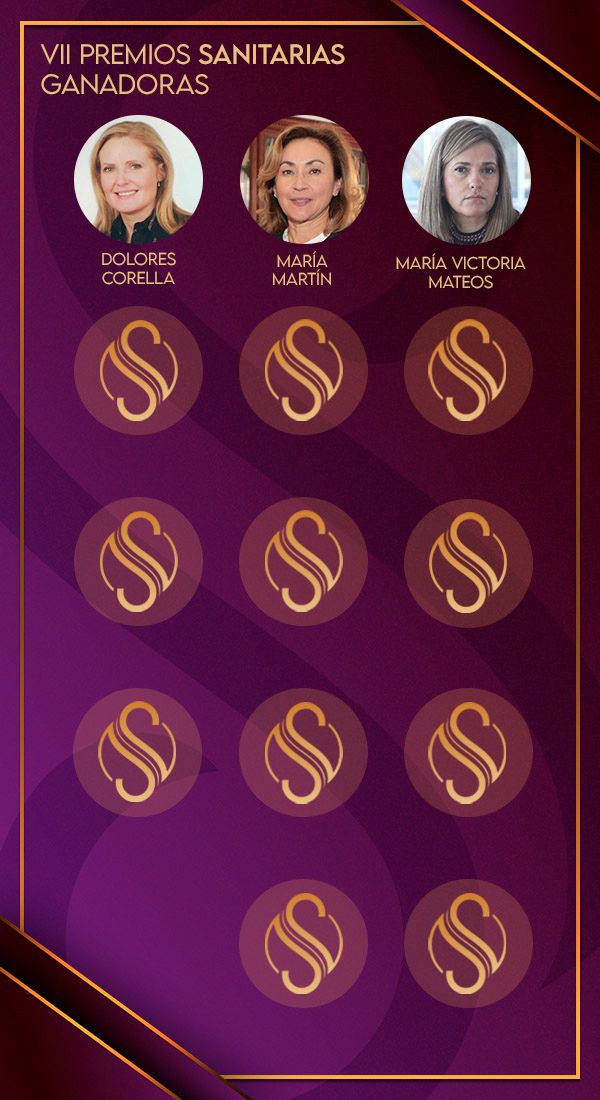Ganadoras de los VII Premios Sanitarias.
