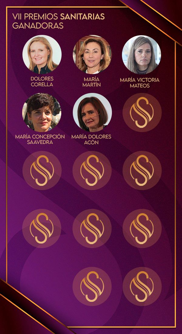 Ganadoras del VII Premios Sanitarias.