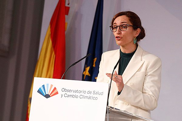 Mónica García, ministra de Sanidad.