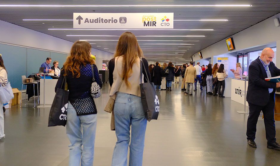 Ambiente durante las jornadas postMIR 2024 de CTO.