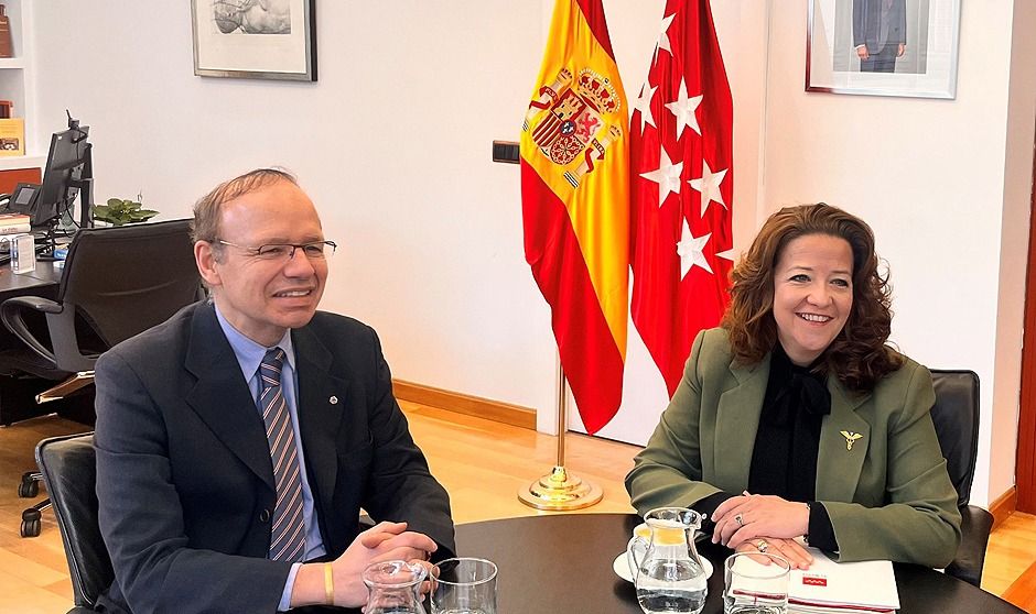 Manuel Martínez-Sellés y Fátima Matute.