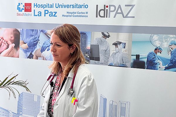 Lubna Dani Ben Abdella, coordinadora de la Unidad de Hospitalización a Domicilio del Hospital Universitario La Paz.