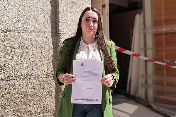 Jimena Riesco, número 17 del MIR 2024 tras colegiarse en el Colegio de Médicos de Madrid.