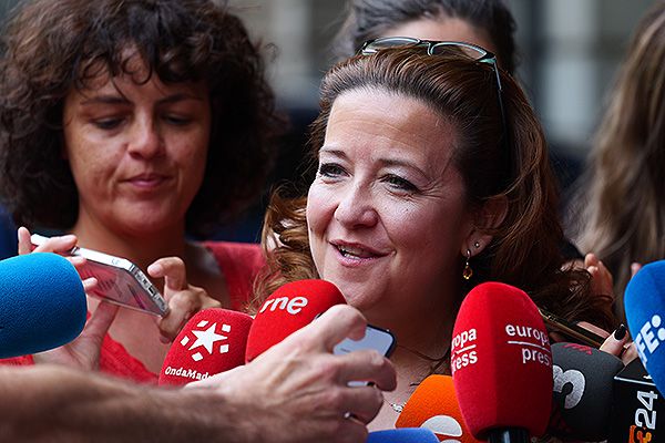 La consejera de Sanidad de la Comunidad de Madrid, Fátima Matute.