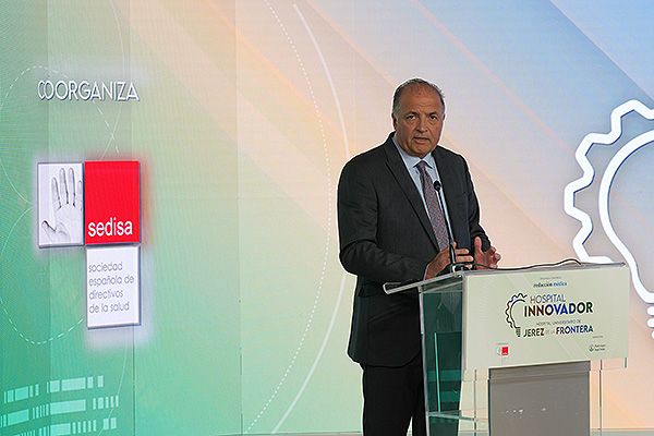 José María Mateos, director económico del Área de Gestión Sanitaria de Jerez, Costa Noroeste y Sierra de Cádiz.