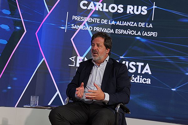 Carlos Rus: Contar con la sanidad privada es algo que se critica en muchos ámbitos.