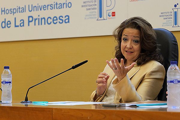 Fátima Matute, consejera de Sanidad de la Comunidad de Madrid.