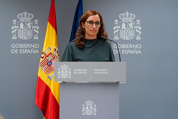 Mónica García, ministra de Sanidad