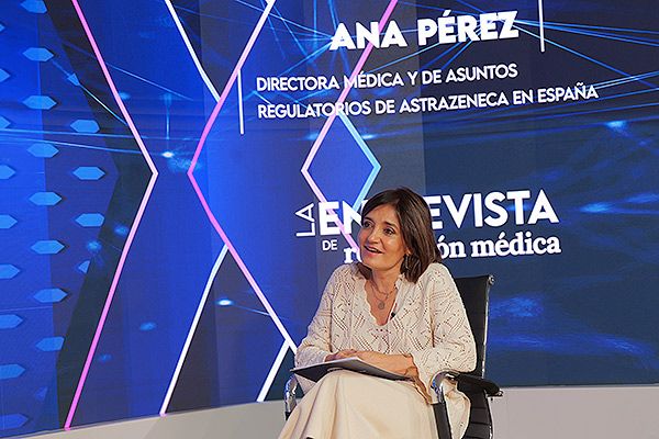  Ana Pérez, directora médica y de Asuntos Regulatorios de AstraZeneca en España.